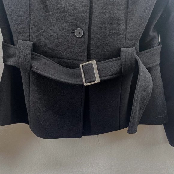 TALBOTS Womens Blazer Jacket w/Belt Classic Office Wear‎ - Picture 4 of 8